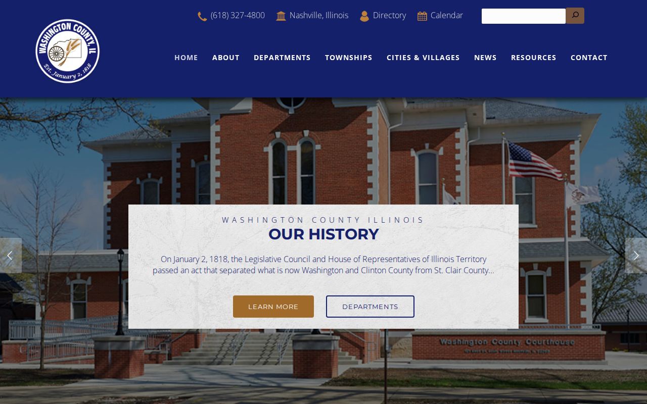 Washington County criminal history office directory